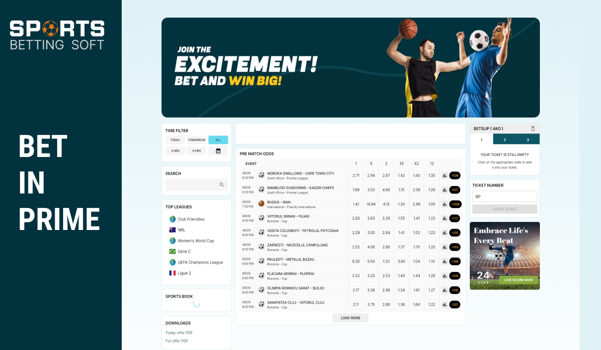 Portfolio Sports Betting Soft