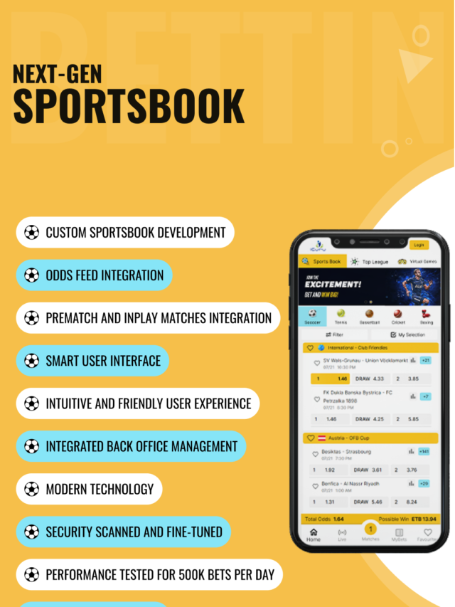 Bespoke Sportsbook Development | Bespoke Sports Betting Platform Development